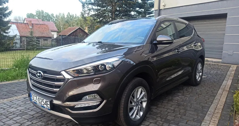 samochody osobowe Hyundai Tucson cena 71900 przebieg: 77700, rok produkcji 2016 z Łask